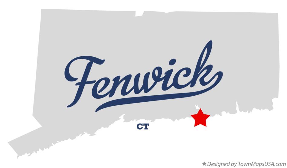 Map of Fenwick Connecticut CT
