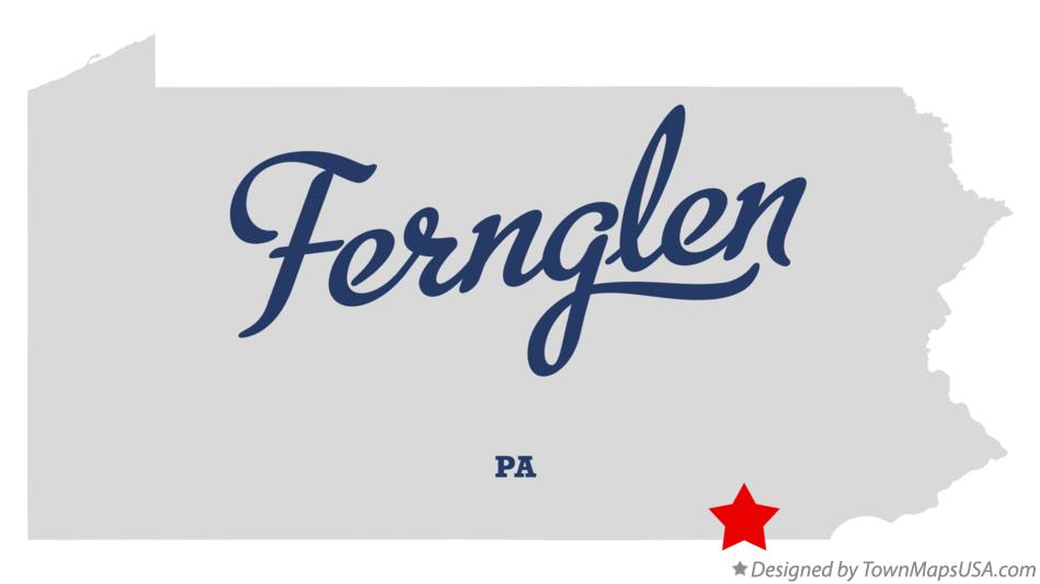 Map of Fernglen Pennsylvania PA