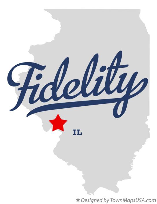Map of Fidelity Illinois IL