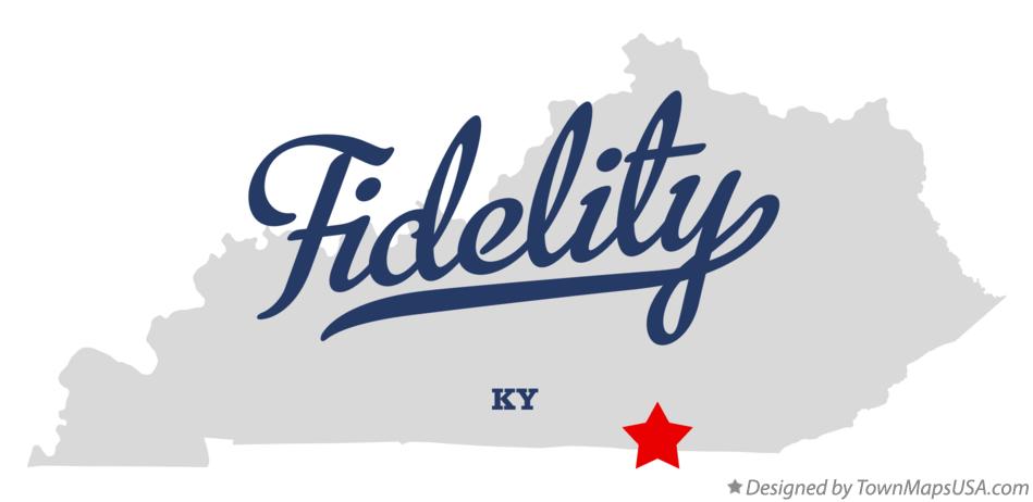 Map of Fidelity Kentucky KY