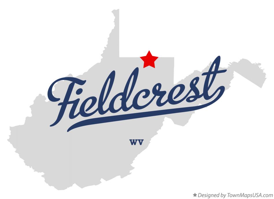 Map of Fieldcrest West Virginia WV