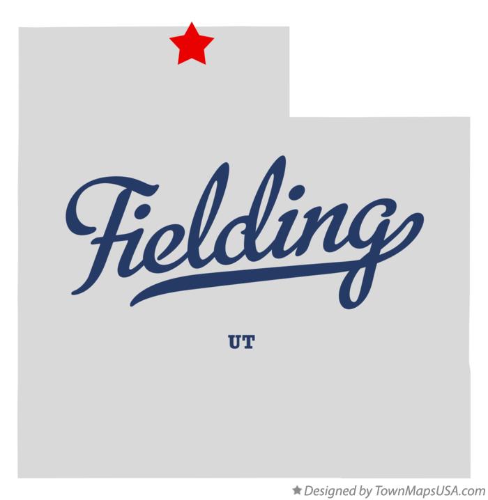 Map of Fielding Utah UT