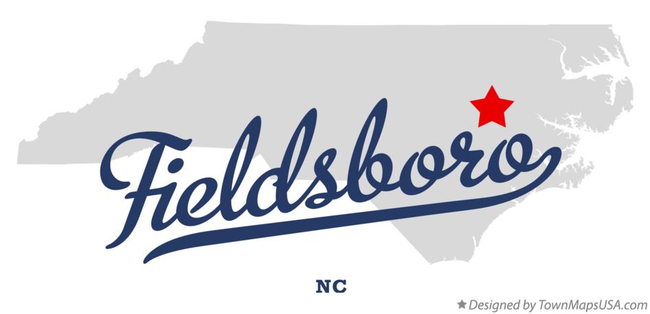 Map of Fieldsboro North Carolina NC
