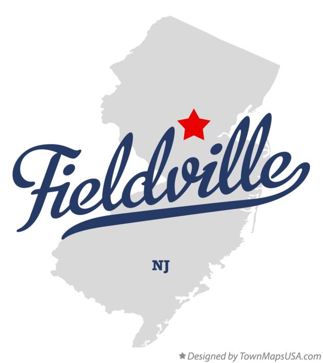 Map of Fieldville New Jersey NJ