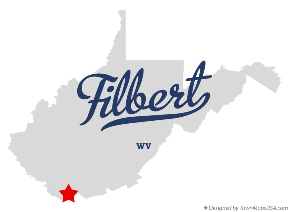 Map of Filbert West Virginia WV