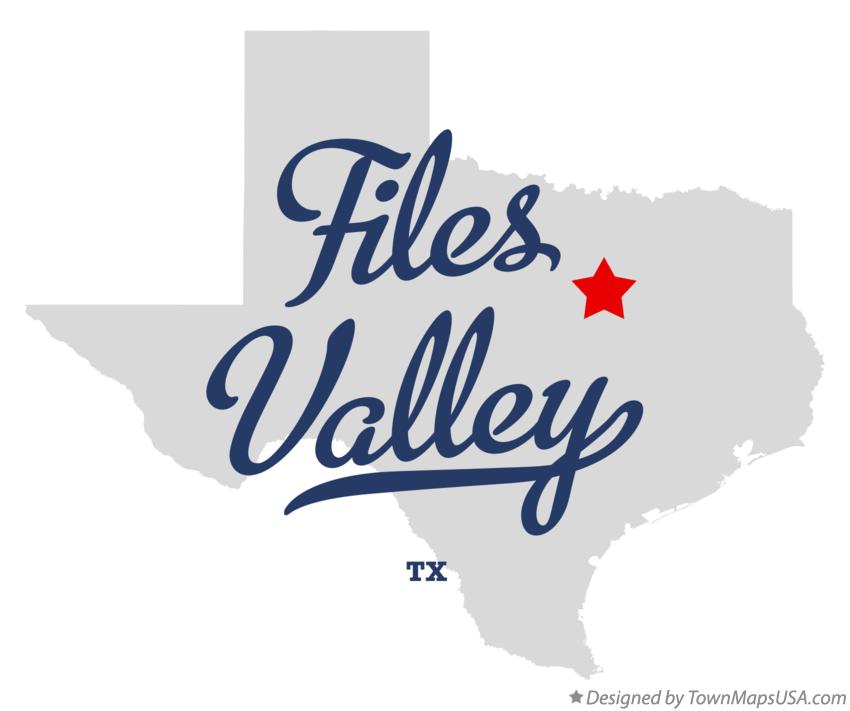 Map of Files Valley Texas TX