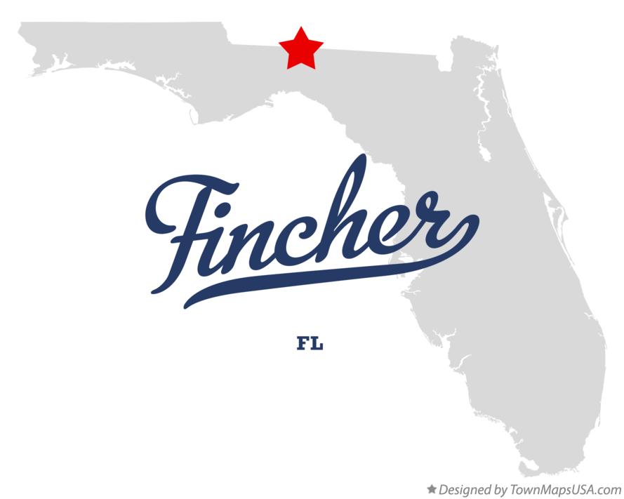 Map of Fincher Florida FL
