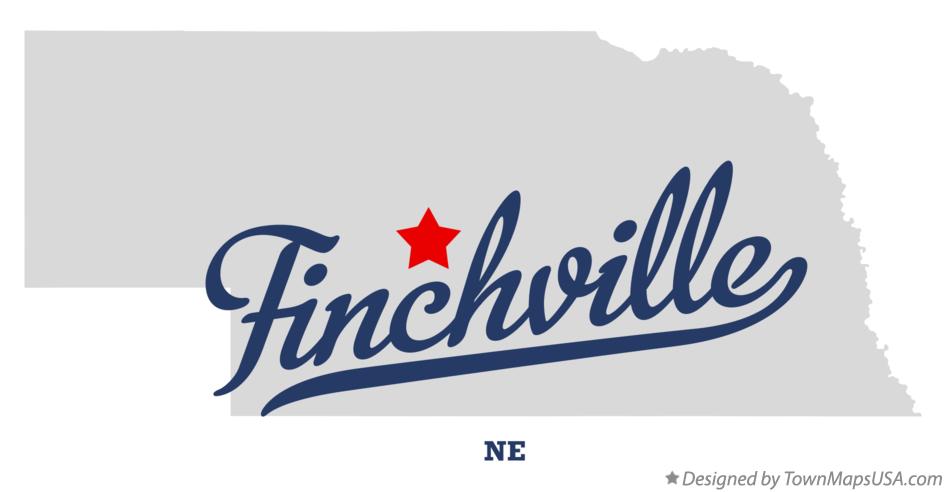 Map of Finchville Nebraska NE