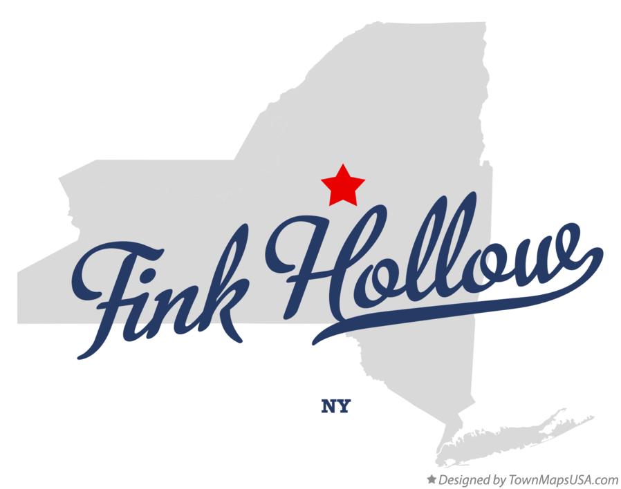 Map of Fink Hollow New York NY