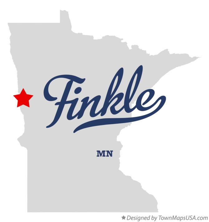 Map of Finkle Minnesota MN