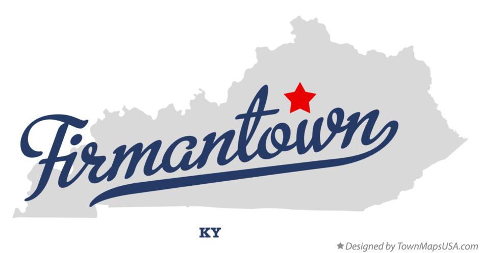 Map of Firmantown Kentucky KY