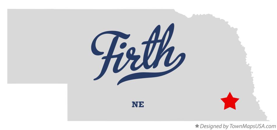Map of Firth Nebraska NE