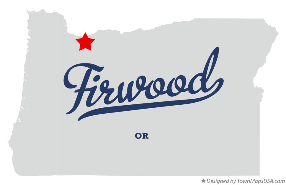 Map of Firwood Oregon OR