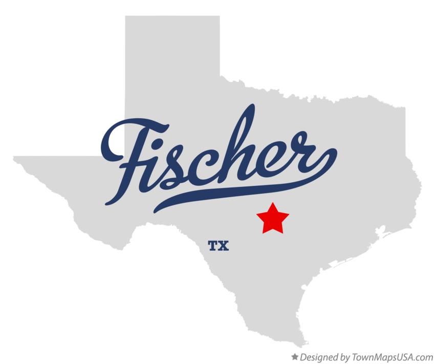 Map of Fischer Texas TX