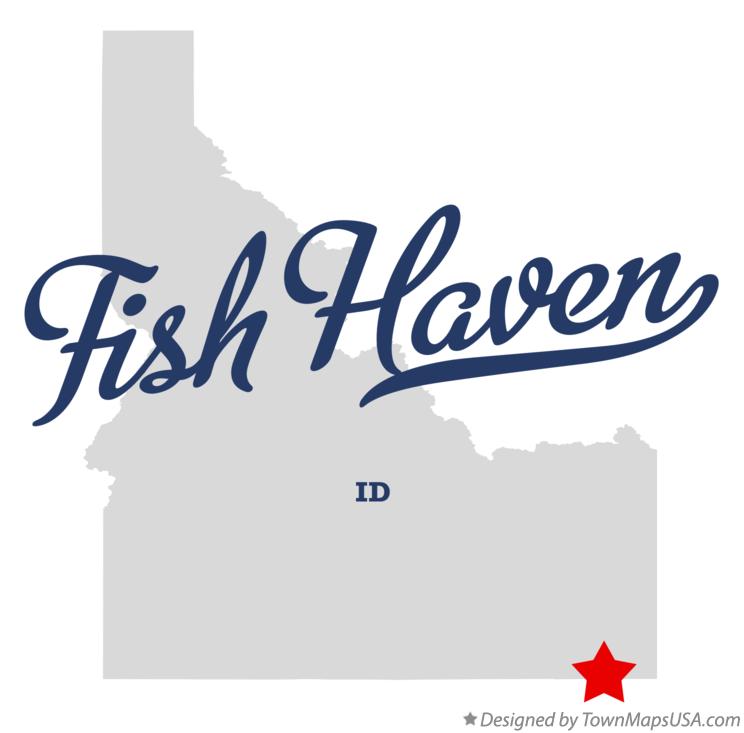 Map of Fish Haven Idaho ID