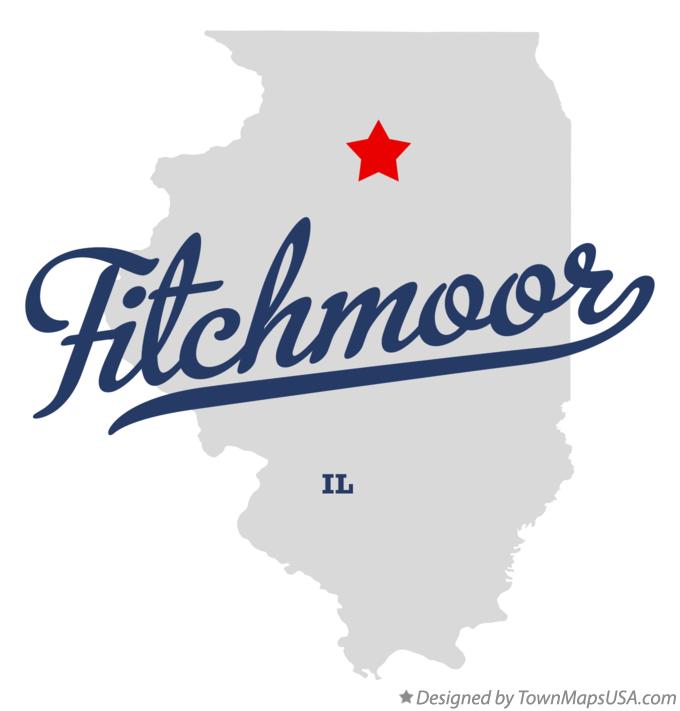 Map of Fitchmoor Illinois IL
