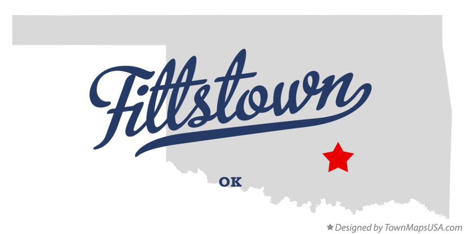 Map of Fittstown Oklahoma OK