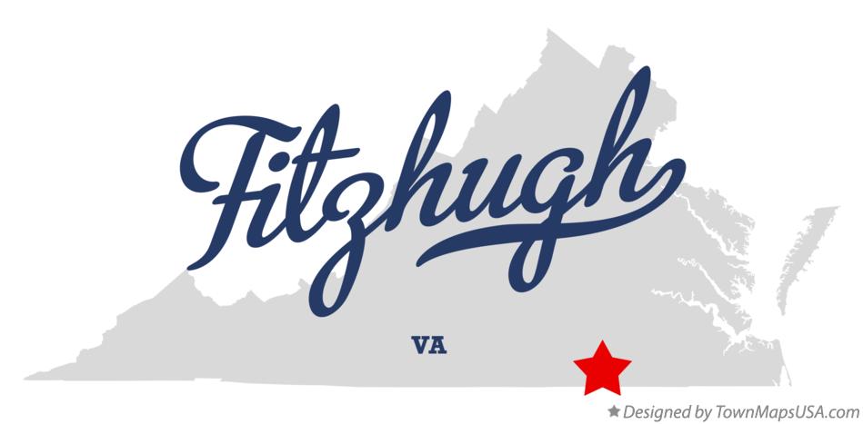 Map of Fitzhugh Virginia VA