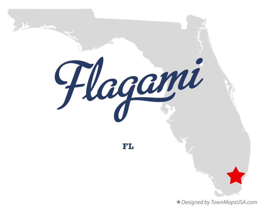 Map of Flagami Florida FL
