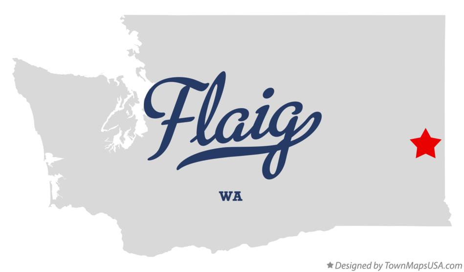 Map of Flaig Washington WA