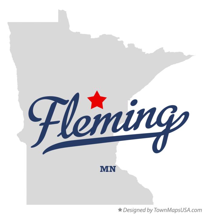 Map of Fleming Minnesota MN