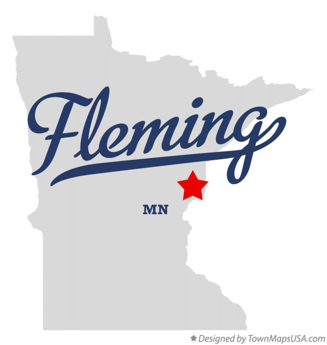 Map of Fleming Minnesota MN