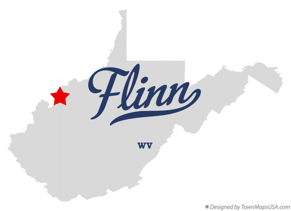 Map of Flinn West Virginia WV