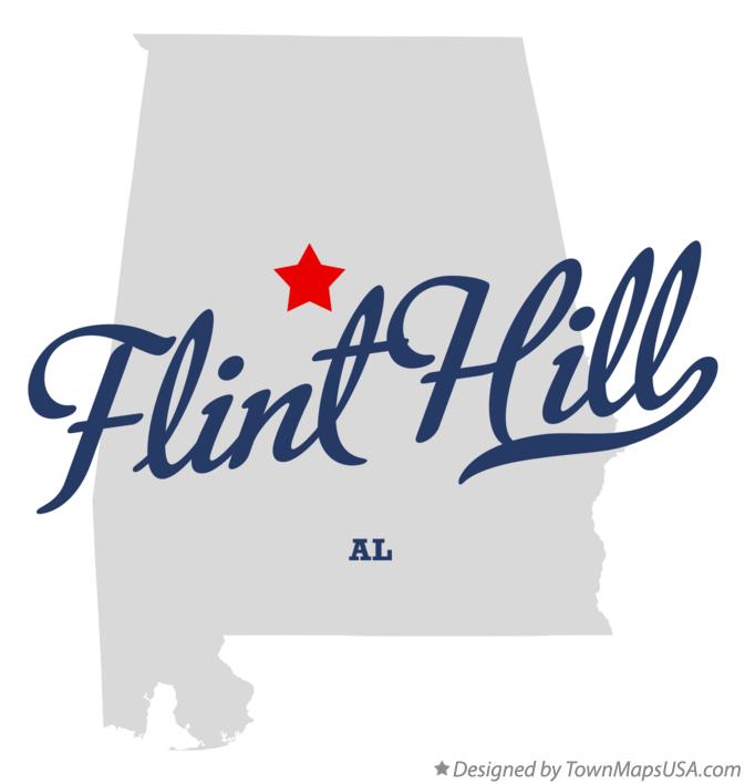 Map of Flint Hill Alabama AL