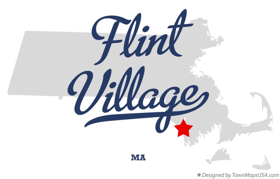 Map of Flint Village Massachusetts MA