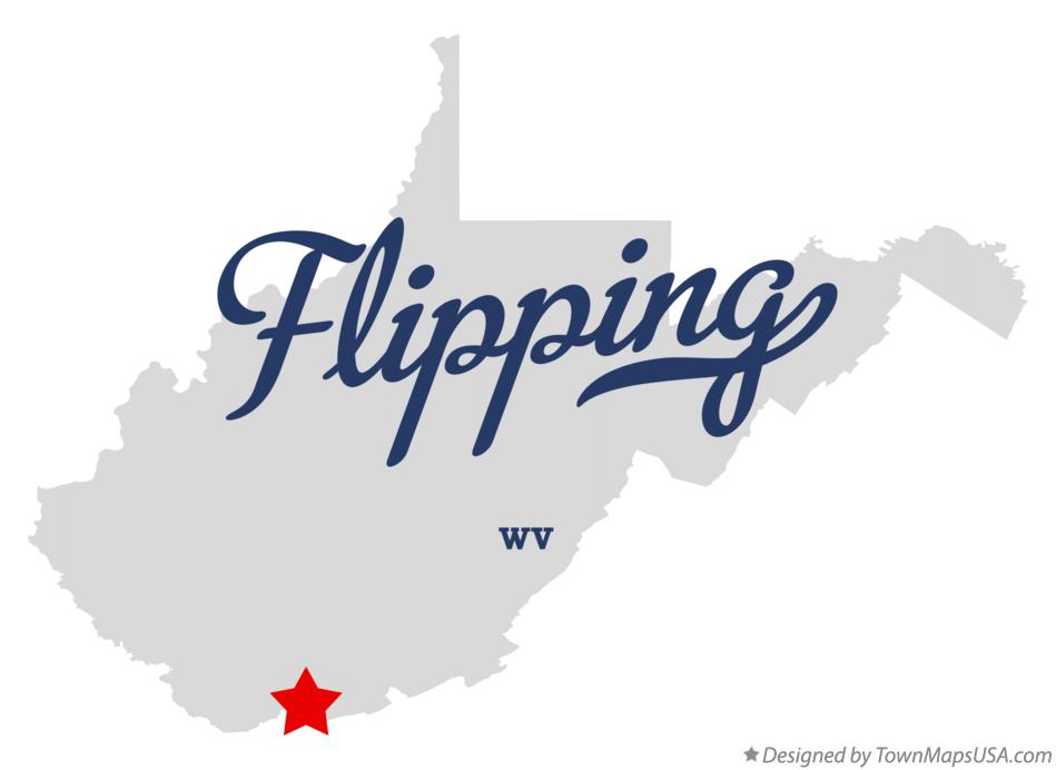 Map of Flipping West Virginia WV
