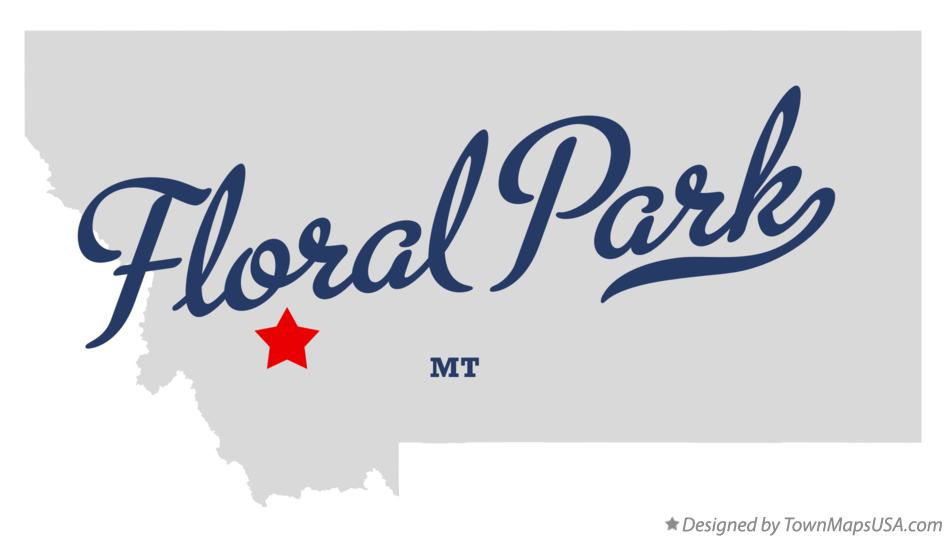Map of Floral Park Montana MT