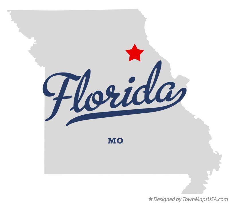 Map of Florida Missouri MO