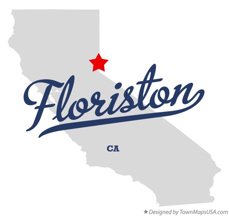 Map of Floriston California CA
