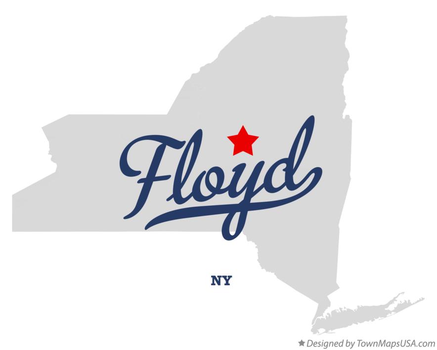 Map of Floyd New York NY