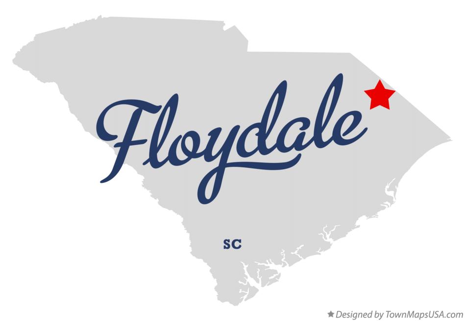 Map of Floydale South Carolina SC