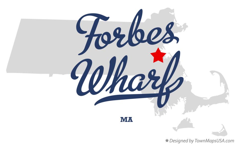 Map of Forbes Wharf Massachusetts MA