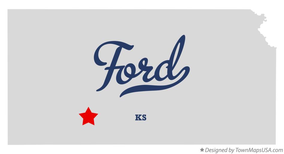 Map of Ford Kansas KS