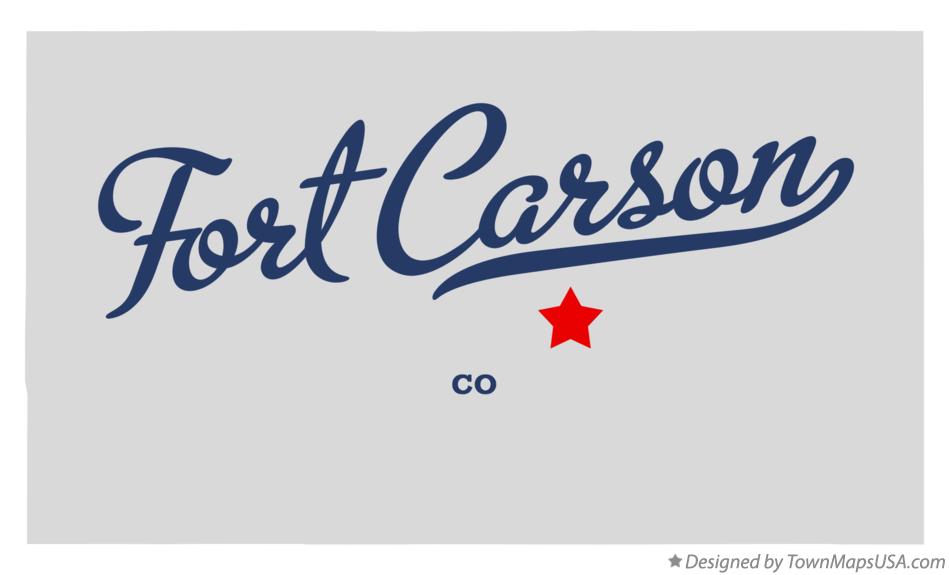 military fort carson map