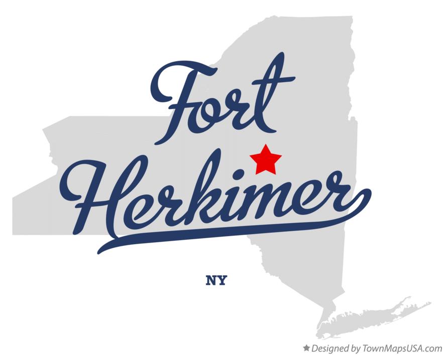 Map of Fort Herkimer New York NY