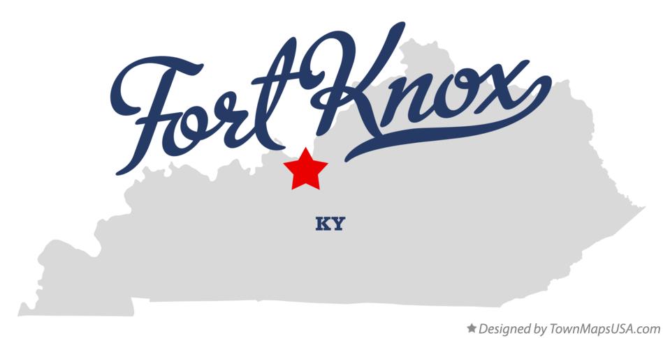Map of Fort Knox Kentucky KY