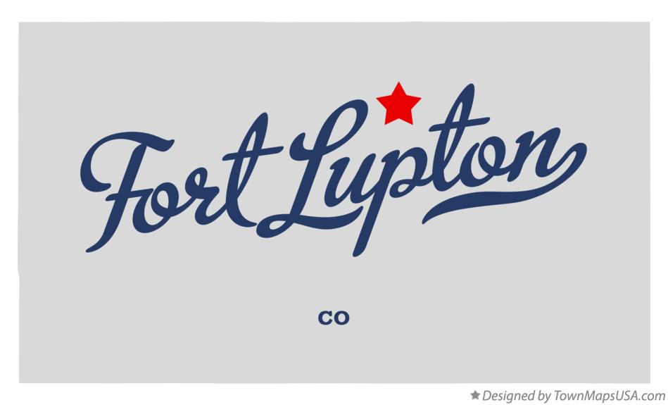 Map of Fort Lupton Colorado CO