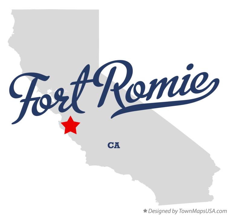 Map of Fort Romie California CA