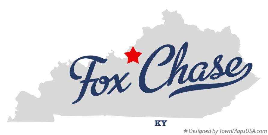 Map of Fox Chase Kentucky KY