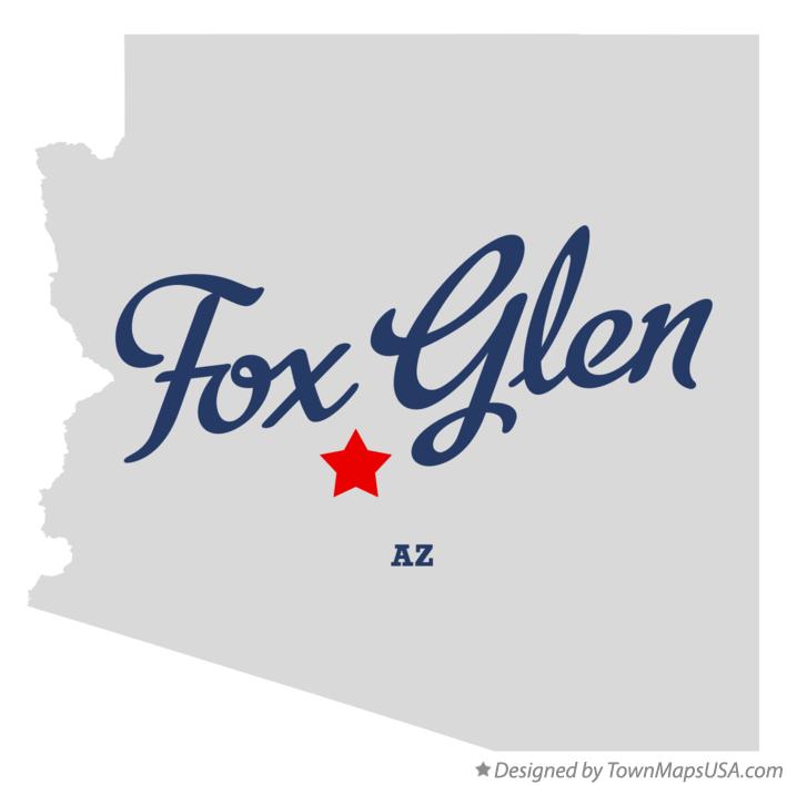 Map of Fox Glen Arizona AZ