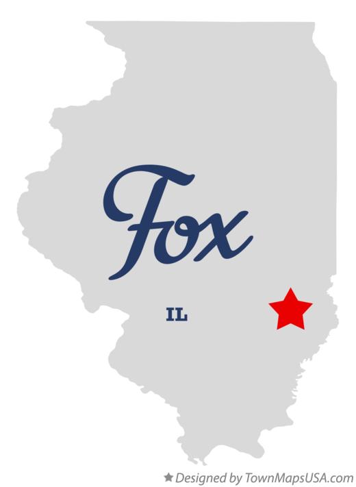 Map of Fox Illinois IL