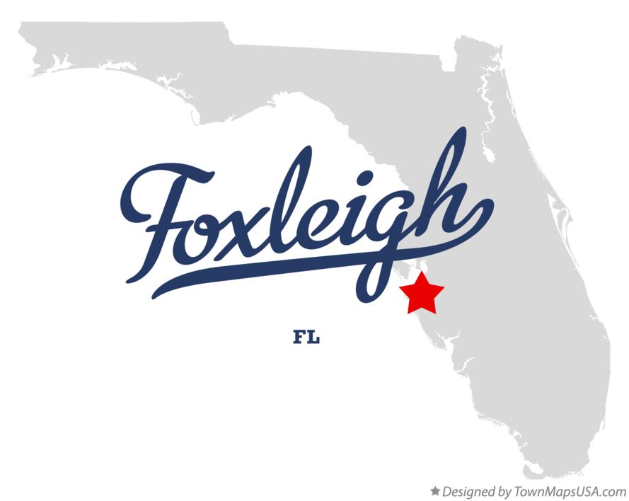 Map of Foxleigh Florida FL