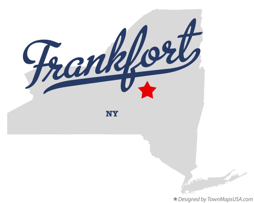 Map of Frankfort New York NY