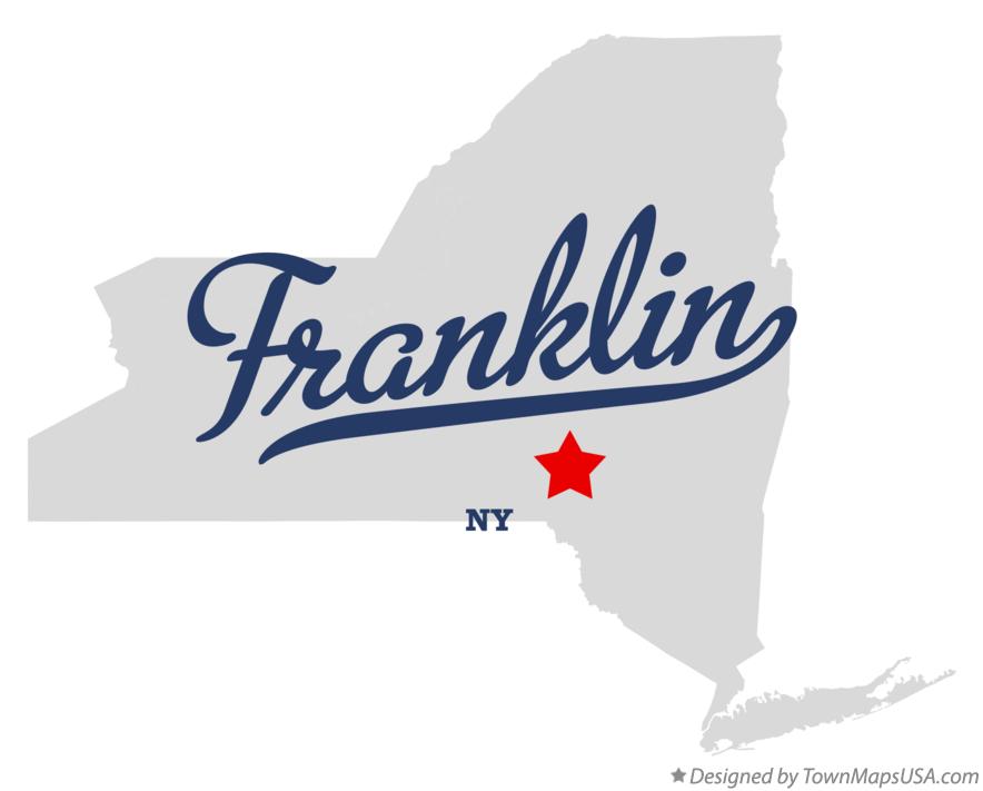 Map of Franklin New York NY