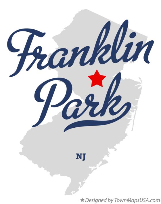 Map of Franklin Park New Jersey NJ