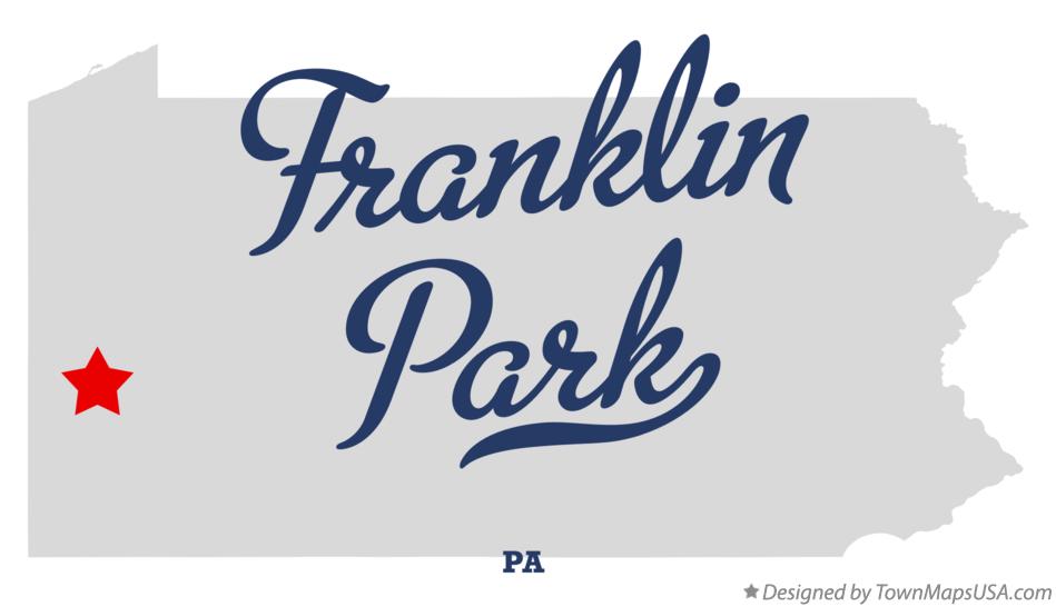 Map of Franklin Park Pennsylvania PA